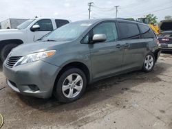 Salvage cars for sale from Copart Chicago Heights, IL: 2013 Toyota Sienna LE