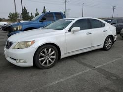 Lexus salvage cars for sale: 2007 Lexus LS 460