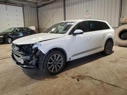Salvage cars for sale at West Mifflin, PA auction: 2017 Audi Q7 Premium Plus