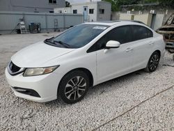 Salvage cars for sale at Opa Locka, FL auction: 2015 Honda Civic EX