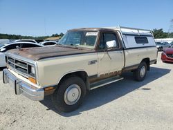 Salvage cars for sale from Copart Anderson, CA: 1987 Dodge W-SERIES W200