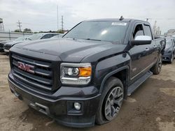 Salvage cars for sale from Copart Chicago Heights, IL: 2015 GMC Sierra K1500 SLT
