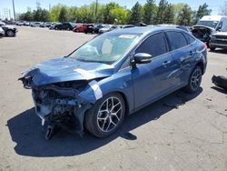 Salvage cars for sale from Copart Denver, CO: 2018 Ford Focus SEL