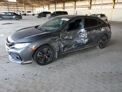 Salvage cars for sale from Copart Phoenix, AZ: 2018 Honda Civic EX