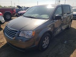 Salvage cars for sale from Copart Elgin, IL: 2010 Chrysler Town & Country LX