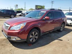 Salvage cars for sale from Copart Chicago Heights, IL: 2011 Subaru Outback 2.5I Limited
