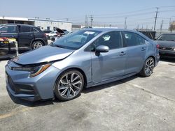 Salvage cars for sale at Sun Valley, CA auction: 2021 Toyota Corolla SE