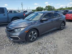 Honda salvage cars for sale: 2019 Honda Civic LX