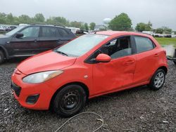 Mazda salvage cars for sale: 2012 Mazda 2