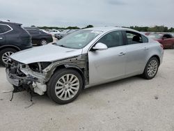 Salvage cars for sale at San Antonio, TX auction: 2012 Buick Regal Premium