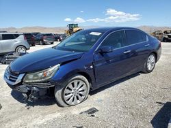 Salvage cars for sale at North Las Vegas, NV auction: 2013 Honda Accord EXL