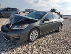 Salvage cars for sale at Temple, TX auction: 2015 Honda Accord EXL