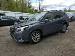 Salvage cars for sale at Center Rutland, VT auction: 2024 Subaru Forester Premium