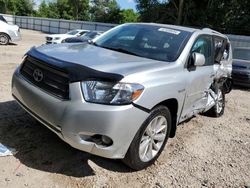 Toyota Highlander salvage cars for sale: 2009 Toyota Highlander Hybrid Limited