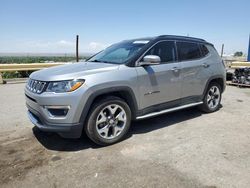 Salvage cars for sale from Copart Albuquerque, NM: 2020 Jeep Compass Limited