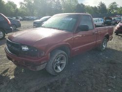 Chevrolet salvage cars for sale: 1999 Chevrolet S Truck S10