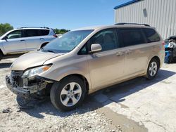 Toyota Sienna le salvage cars for sale: 2011 Toyota Sienna LE