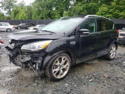 Salvage cars for sale from Copart Waldorf, MD: 2014 Ford Escape Titanium