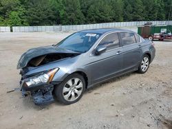 Salvage cars for sale at Gainesville, GA auction: 2009 Honda Accord EX