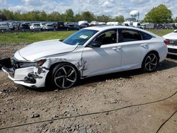 Honda Accord Sport salvage cars for sale: 2021 Honda Accord Sport