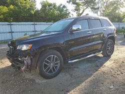 Jeep salvage cars for sale: 2017 Jeep Grand Cherokee Limited