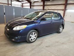 Salvage cars for sale from Copart West Warren, MA: 2010 Toyota Corolla Matrix