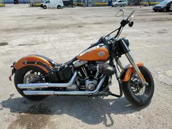 Salvage motorcycles for sale at Wichita, KS auction: 2015 Harley-Davidson FLS Softail Slim