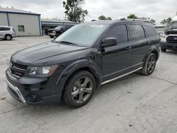 Salvage cars for sale from Copart Tulsa, OK: 2016 Dodge Journey Crossroad