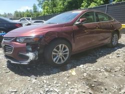 Chevrolet Malibu lt Vehiculos salvage en venta: 2016 Chevrolet Malibu LT