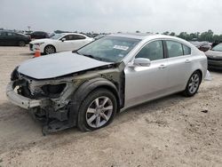 Salvage cars for sale at Houston, TX auction: 2013 Acura TL