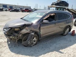 Salvage cars for sale from Copart Haslet, TX: 2014 Honda CR-V EXL