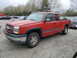 Salvage cars for sale at North Billerica, MA auction: 2004 Chevrolet Silverado K1500