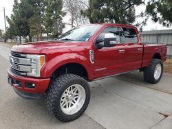 Vehiculos salvage en venta de Copart Rancho Cucamonga, CA: 2017 Ford F250 Super Duty