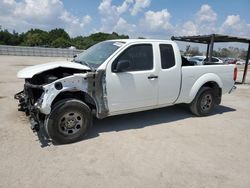 Salvage trucks for sale at Riverview, FL auction: 2014 Nissan Frontier S