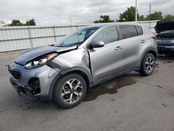 KIA Vehiculos salvage en venta: 2020 KIA Sportage LX