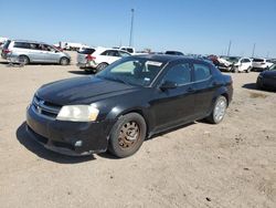 Salvage cars for sale from Copart Amarillo, TX: 2012 Dodge Avenger SE