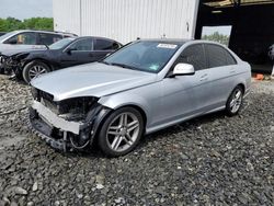 Salvage cars for sale at Windsor, NJ auction: 2009 Mercedes-Benz C 300 4matic