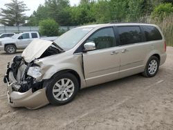 Salvage cars for sale at Davison, MI auction: 2012 Chrysler Town & Country Touring L