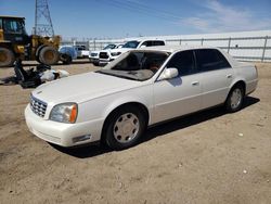 Salvage cars for sale at Adelanto, CA auction: 2001 Cadillac Deville DHS