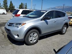 Salvage cars for sale from Copart Rancho Cucamonga, CA: 2015 Toyota Rav4 LE
