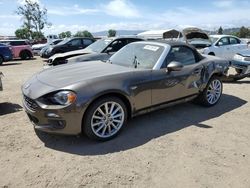 Salvage cars for sale at San Martin, CA auction: 2017 Fiat 124 Spider Classica