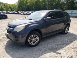 Salvage cars for sale at North Billerica, MA auction: 2010 Chevrolet Equinox LT