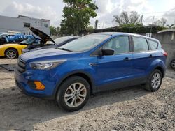 Salvage cars for sale from Copart Opa Locka, FL: 2019 Ford Escape S