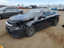 Salvage cars for sale from Copart Brighton, CO: 2018 Honda Civic LX