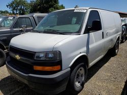 Salvage cars for sale from Copart San Martin, CA: 2018 Chevrolet Express G2500