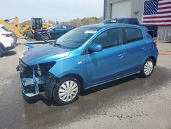 Salvage cars for sale at Assonet, MA auction: 2021 Mitsubishi Mirage ES