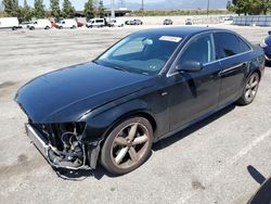 Salvage cars for sale from Copart Rancho Cucamonga, CA: 2012 Audi A4 Premium Plus