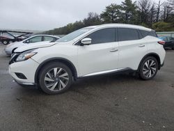 Salvage cars for sale at Brookhaven, NY auction: 2018 Nissan Murano S