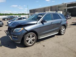 Mercedes-Benz salvage cars for sale: 2013 Mercedes-Benz ML 350 4matic