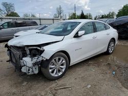 Salvage cars for sale from Copart Lansing, MI: 2020 Chevrolet Malibu LT